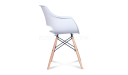 side view of DAW eams plastic chair