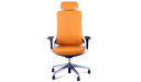 tan leather contemporary office chair