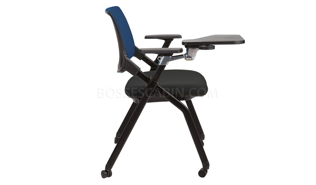 Office chair with online writing pad