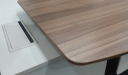 'Lipa' 7 Feet Desk With Ergonomic Curved Top
