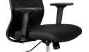 office chair with adjustable armrests