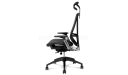 high back executive chair with ergonomic backrest