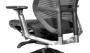 chair with aluminum alloy backrest