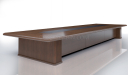'Royale' 22 Feet Boardroom Table In Sapele Veneer
