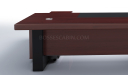 'Metro' 12 Feet Curved Top Large Office Desk