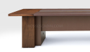 'Miro' 10 Feet Conference Table In King Walnut Laminate