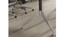 Sharp Round Meeting Table with Metal Legs: BCCSH-23M
