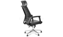 'Astra' Office Chair In Black Artificial Leather