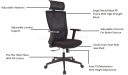 'Magnum D' Executive Chair With Adjustable Back Support